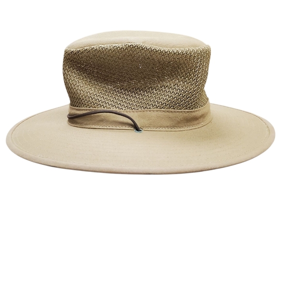 Henschel Aussie Breezer Hat. Tan. SMALL - Picture 4 of 10